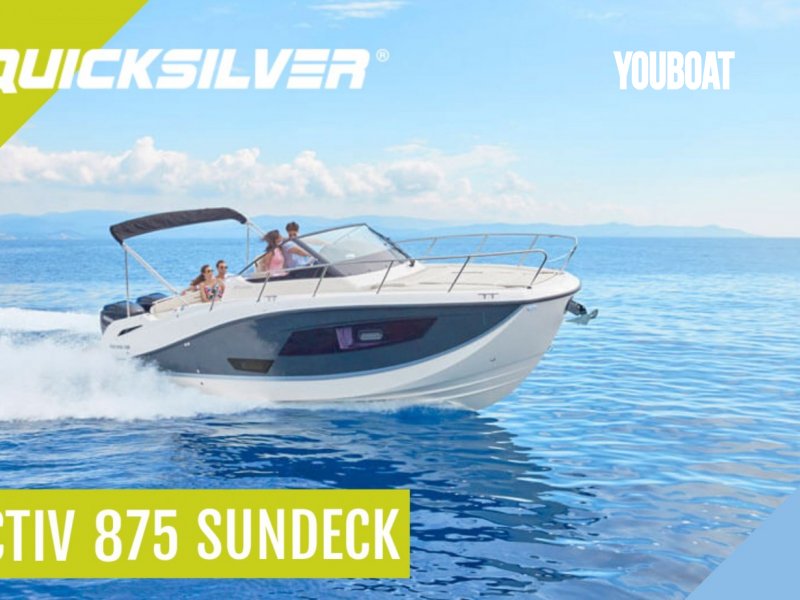 Quicksilver Activ 875 Sundeck - 250ch Mercury (Ess.) - 7.99m - 2024 - 95.480 €