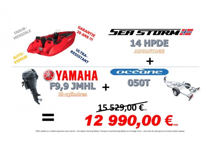 Seastorm 14 - 9.9ch Yamaha (Ess.) - 4.27m - 2024 - 12.990 €