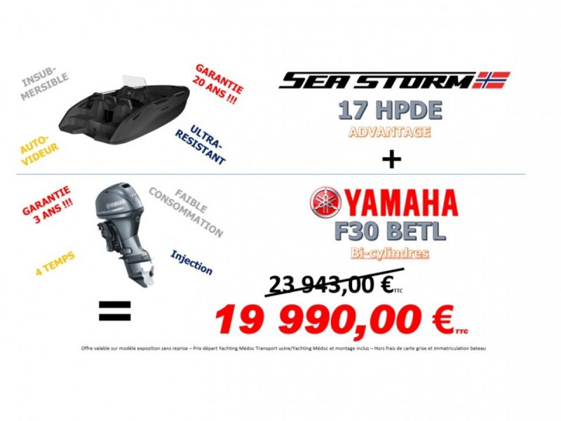 Seastorm 17 - 30ch Yamaha (Ess.) - 5.18m - 2024 - 19.990 €