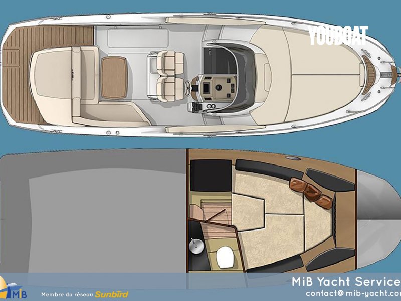 Sessa Marine Key Largo 27 Inboard - 320PS Volvo Penta (Die.) - 8.42m - 2015 - 75.000 €