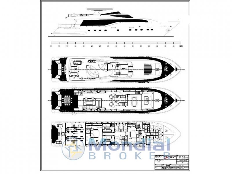Terranova F32 - 2x1935hp Caterpillar - 31.7m - 2022 - 5.400.000 €