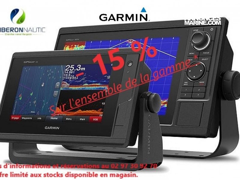 achat Combiné, GPS / Traceur, Navigation et Electronique GPSMAP 722 XS - Promotion Combiné électronique Garmin - 15 % QUIBERON NAUTIC
