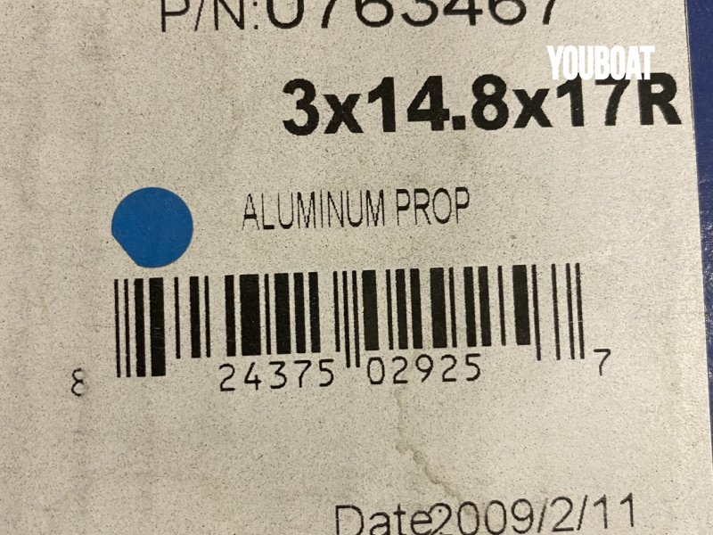 Hélice Aluminium JOHNSON EVINRUDE 3x14.8x17R
