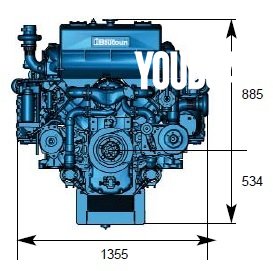 Baudouin New 12M26.2 900hp - 1200hp Heavy Duty Marine Diesel Engine Package - 900hp Baudouin (Die.) - 900ch - 2021 - 92.695 £