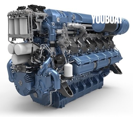 Baudouin New 12M26.3 1200hp - 1650hp Heavy Duty Marine Diesel Engine Package - 1200hp Baudouin (Die.) - 1200ch - 2021 - 122.995 £