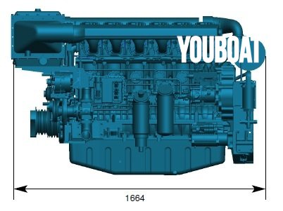 Baudouin New 6M19.3 450hp - 578hp Heavy Duty Marine Diesel Engine - 450hp Baudouin (Die.) - 450ch - 2021 - 33.995 £