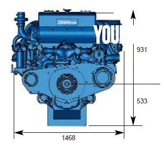 Baudouin New 8M26.2 600hp Heavy Duty Marine Diesel Engine Package - 600hp Baudouin (Die.) - 600ch - 2021 - 68.995 £