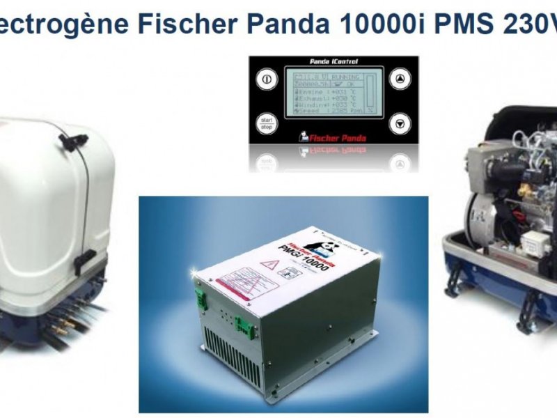 Fisher Panda Fischer Groupe électrogène 10000i - 8ch Fisher Panda (Die.) - 8ch - 18.368 €