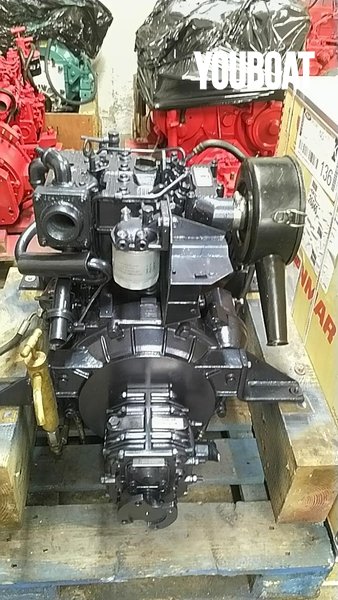 Lister Petter LPW2 Keel Cooled Marine Diesel Engine Package - 18hp Lister (Die.) - 18ch - 1993 - 1.895 £