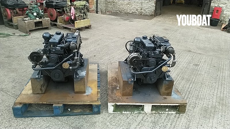 Perkins 4108 51hp Marine Diesel Engine (PAIR AVAILABLE) for sale by 