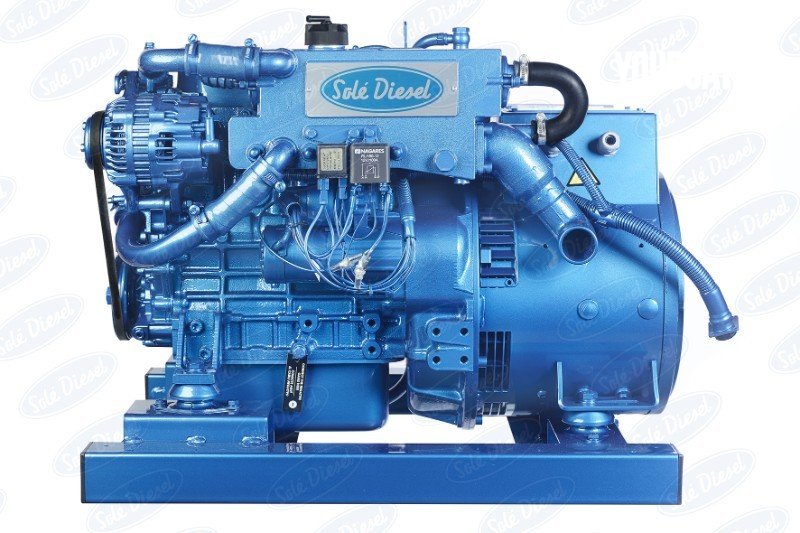 Sole NEW 7GSC 6.6kVA 12V230V Mini 26 Marine Diesel Generator - Sole (Die.) - 2022 - 8.764 £
