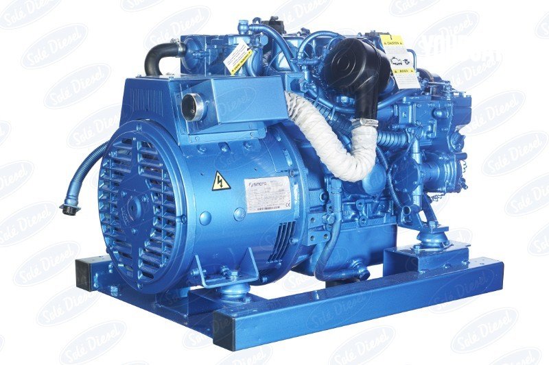 Sole NEW 7GSC 6.6kVA 12V230V Mini 26 Marine Diesel Generator - Sole (Die.) - 2022 - 8.764 £
