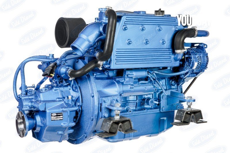 Sole NEW Marine Diesel Mini 74 63.5hp Engine & Gearbox Package