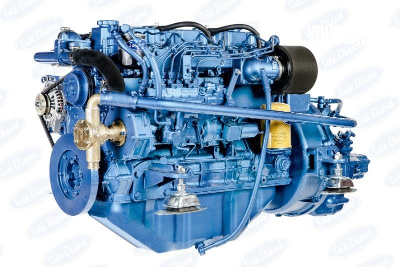Sole NEW Marine Diesel SM-103 103hp Engine & Gearbox Package