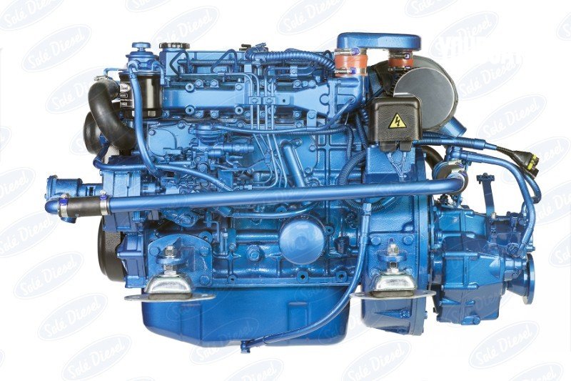 Sole NEW Marine Diesel SM-82 85hp Engine & Gearbox Package
