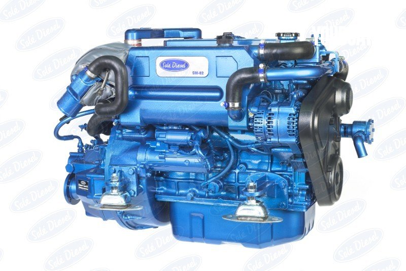 Sole NEW Marine Diesel SM-82 85hp Engine & Gearbox Package - 85hp Sole (Gas.) - 85ch - 2024 - 13.101 £