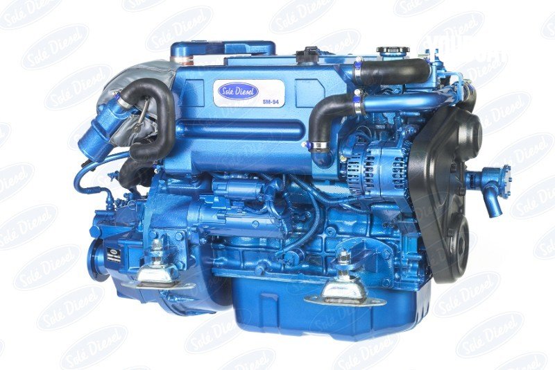 Sole NEW Marine Diesel SM-94 94hp Engine & Gearbox Package - 94hp Sole (Die.) - 94ch - 2024 - 14.044 £