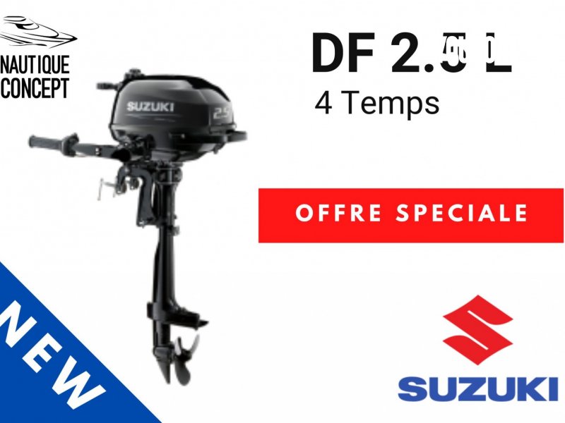 Suzuki DF2.5L - 2.5ch Suzuki (Ess.) - 2.5ch - 2022 - 829 €