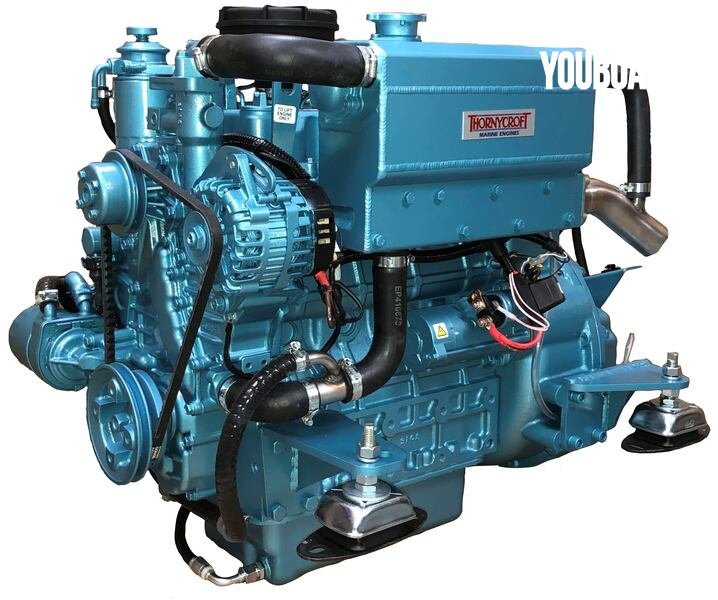 Thornycroft NEW TK-40 43hp Marine Diesel Engine & Gearbox Package - 43hp Thornycroft (Die.) - 43ch - 2024 - 8.104 £
