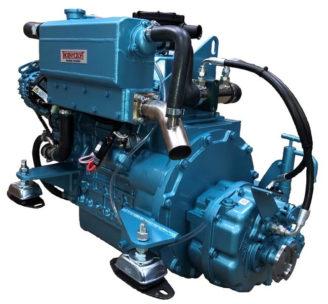 Thornycroft NEW TK-50 50hp Marine Diesel Engine & Gearbox Package - 50hp Thornycroft (Die.) - 50ch - 2024 - 9.176 £