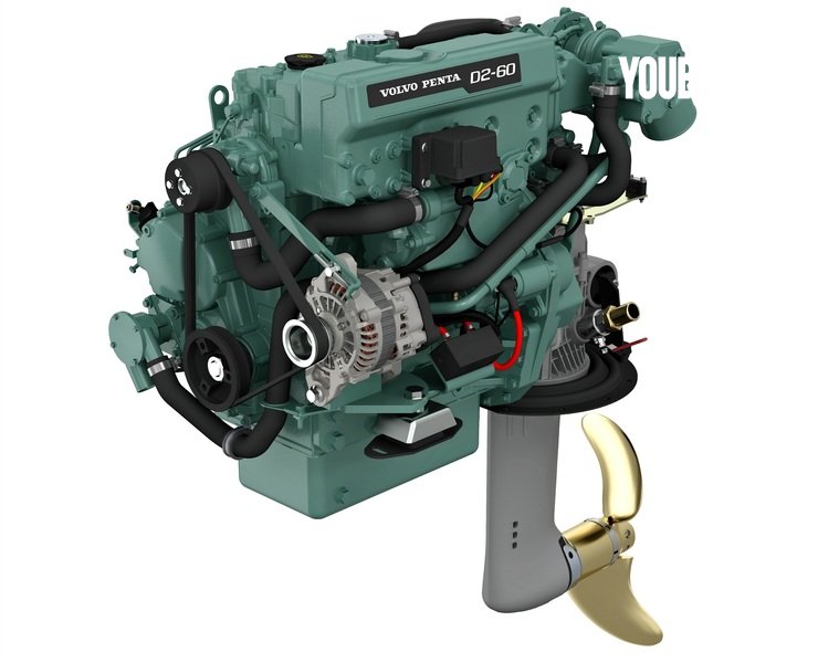 Volvo Penta NEW D2-60 60hp Marine Diesel Engine & 150S Saildrive Package - 60hp Volvo Penta (Die.) - 60ch - 2024 - 11.826 £
