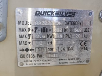 Quicksilver Quicksilver 200 Roll Up  vendre - Photo 3