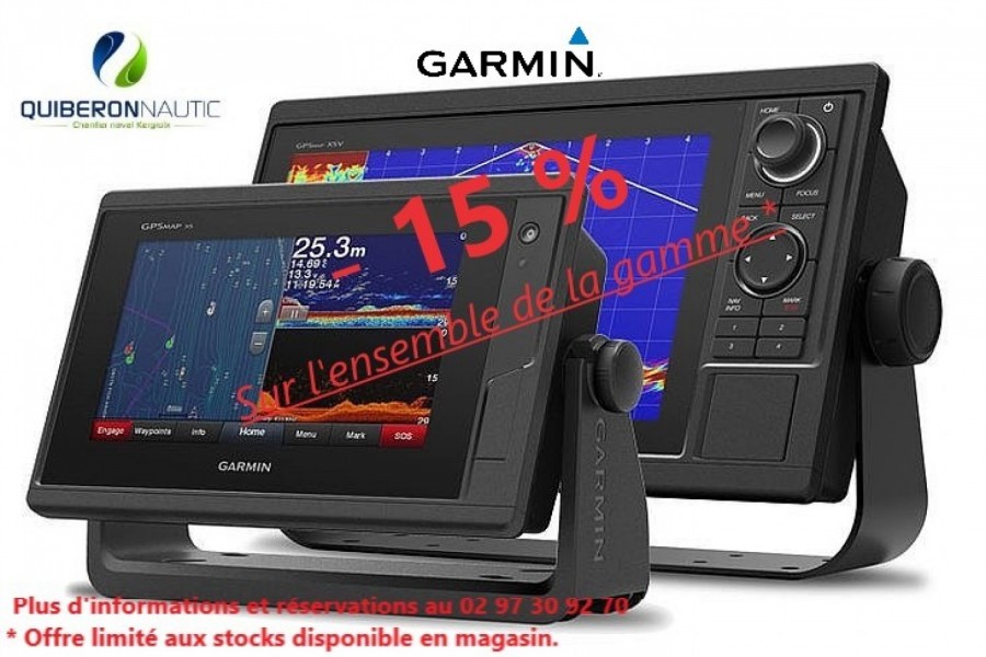GPSMAP 722 XS - Promotion Combiné électronique Garmin - 15 % à vendre par 