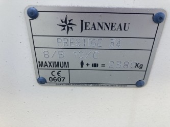 Jeanneau Prestige 34  vendre - Photo 18
