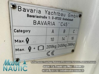 Bavaria C45  vendre - Photo 57