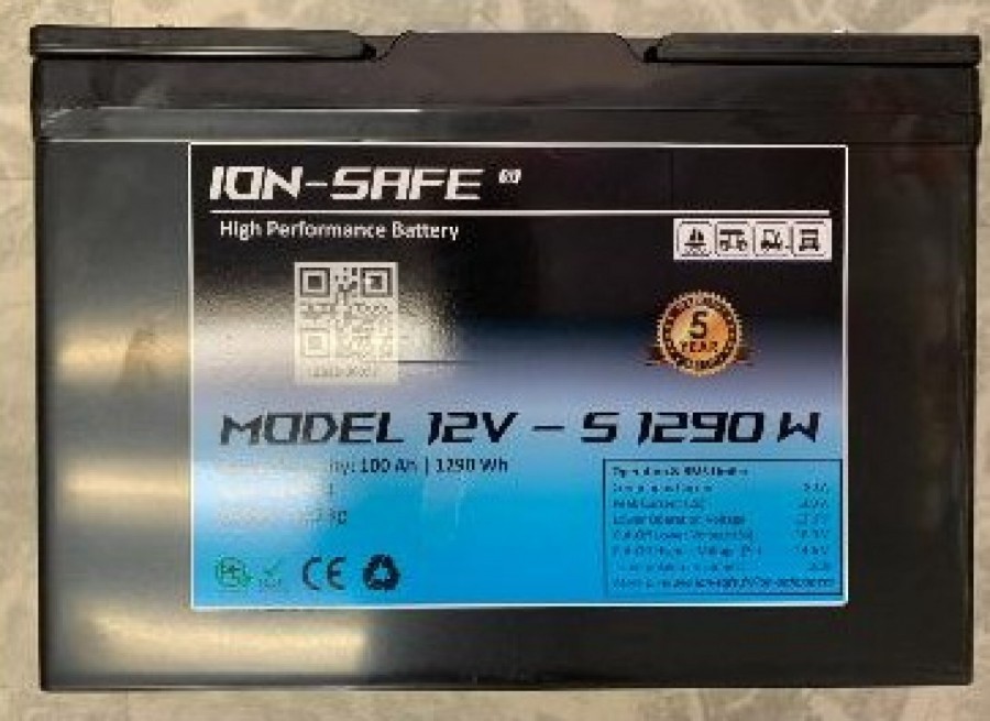 Batterie Lithium de Servitude 12V - Ion Safe à vendre par 