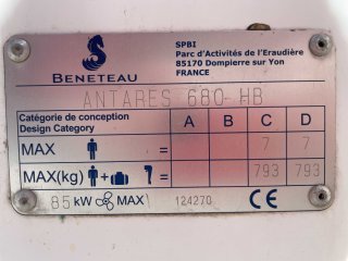 Beneteau Antares 6.80  vendre - Photo 19