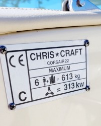 Chris Craft Corsair 22 Heritage  vendre - Photo 10