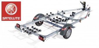 achat Simple Essieu REMORQUE SATELLITE MX161S-60,65,70  1 220Kg charge utile 1 600Kg PTAC  AVENTURE YACHTING