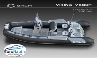 achat pneumatique Gala Boats V580F