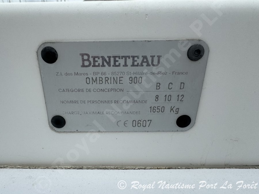 Beneteau Ombrine 900 à vendre - Photo 18