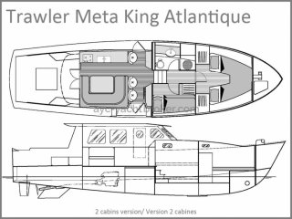 Meta Trawler Meta King Atlantique  vendre - Photo 28