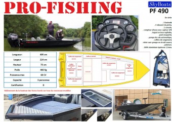 Pro Fishing 490 neuf à vendre