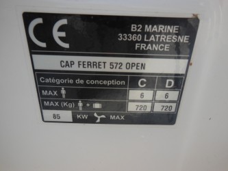 B2 Marine Cap Ferret 572 Open  vendre - Photo 16