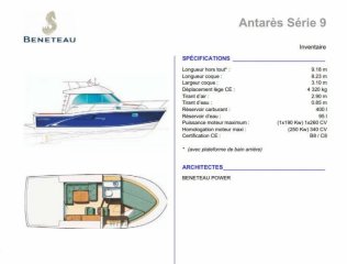 Beneteau Antares Serie 9  vendre - Photo 16