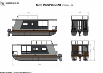 House Boat Independant Mini  vendre - Photo 12