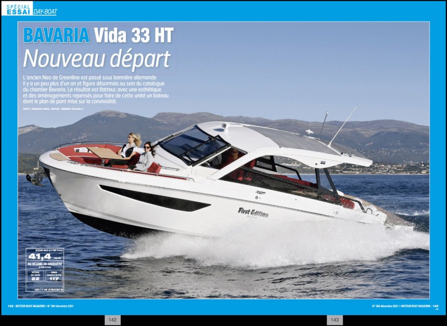 annonce bateau Bavaria Vida 33 Open