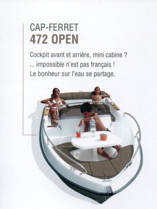 annonce bateau B2 Marine Cap Ferret 472 Open