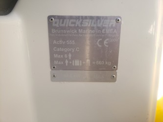 Quicksilver Activ 555 Open  vendre - Photo 17