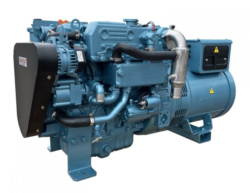 Thornycroft NEW TRGS-40 40kVA Single Phase Marine Generator Set for sale by 