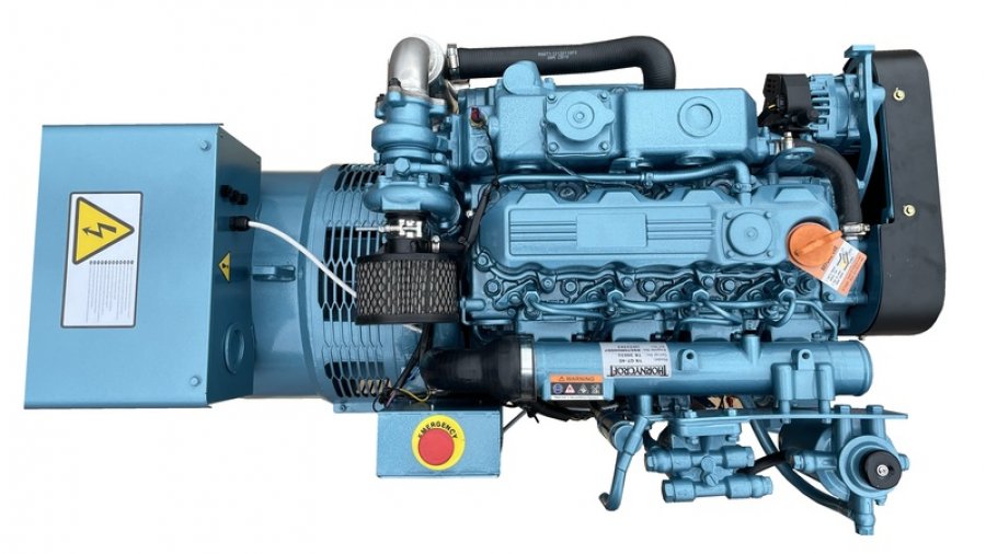 Thornycroft NEW TRGT-40 39kVA Three Phase Marine Generator Set for sale by 