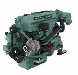 Volvo Penta NEW D2-60 60hp Marine Engine & Gearbox Package new for sale