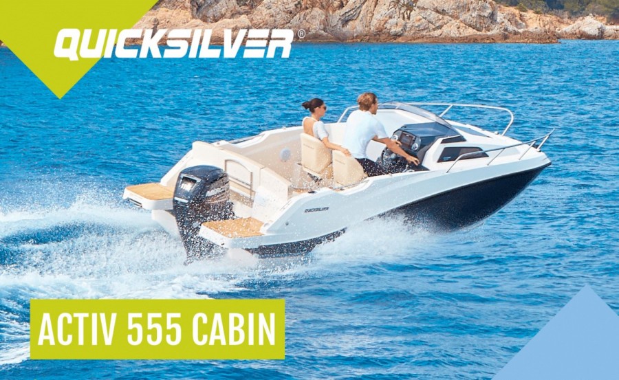 Quicksilver Activ 555 Cabin nuevo