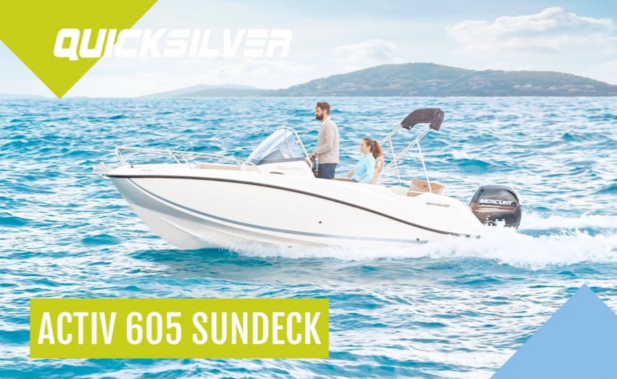 Quicksilver Activ 605 Sundeck nuevo