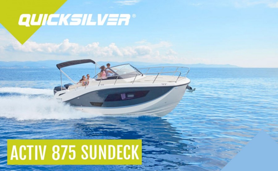 Quicksilver Activ 875 Sundeck nieuw