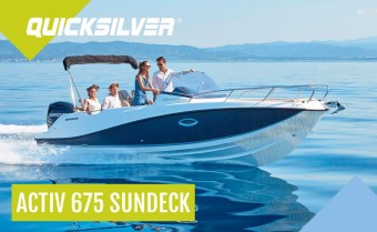 Quicksilver Activ 675 Sundeck neuf à vendre